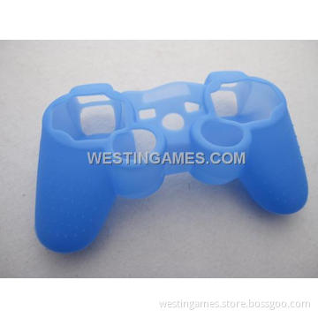 Silicone Case for PS3/PS4 Controllers Blue (Nude Packs)
